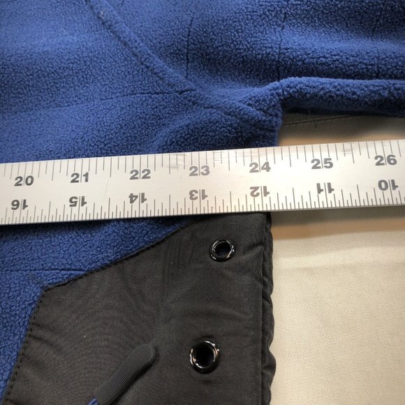 Ram King Blue Soft Fleece Zip Up Jacket 100% Polyester Adult L Zip Pockets New - Picture 6 of 6